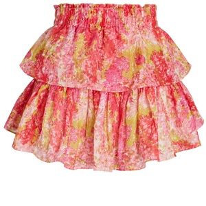 LOVESHACKFANCY
Ruffle Mini Skirt